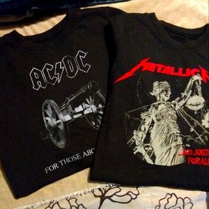 Lil boys band shirts